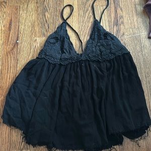 island gypsy flowy top